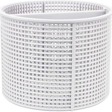 Panier de filtre de skimmer de 18 cm. Panier de rechange pour skimmer de piscine. Préfiltre pour piscine. Compatible avec le modèle Hayward SPX1082. (1/4)