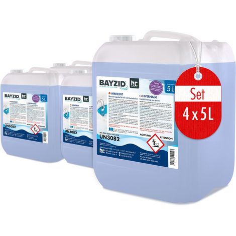 4x 5 L BAYZID® Winterfit Überwinterungsmittel