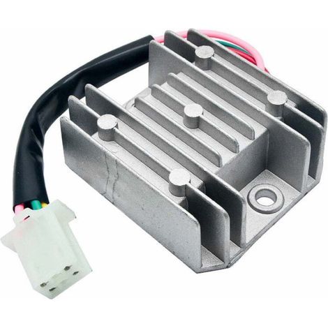 Regulator Rectifier - 12 V DC - 4 Câbles - Pour Moto Vélo Scooter - 2 Phases - 110 W - 0-4 A (1/5)