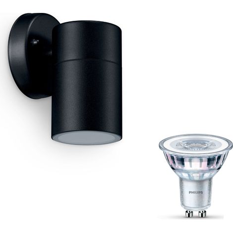 Philips Kylis Applique murale d'extérieur GU10 (Noir) - Philips LED GU10 50W Scene Switch (1/5)