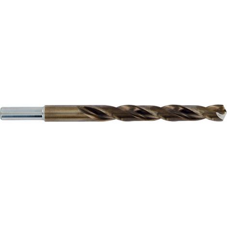 Foret métaux TIVOLY HSSE5% cobalt Ø 16 mm L 178 mm - Pointe en croix - Queue réduite - 11455611600