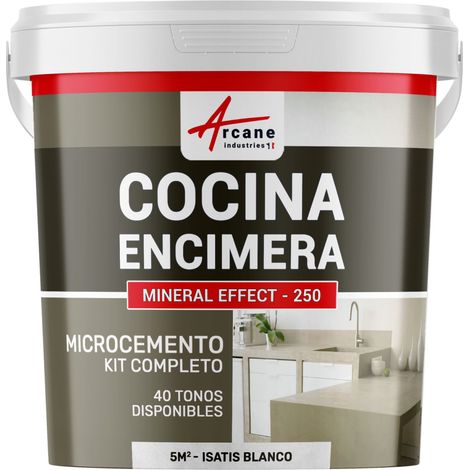 Microcemento cocina: para encimera y suelo de la cocina