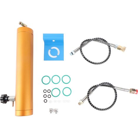Aramox 30 MPa Hochdruck-Luftkompressorfilter mit Aluminiumschicht, leicht zerlegbar, geeignet für Garagen- und Werkstatt-Luftpumpen]