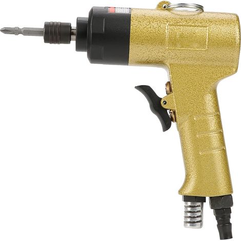 1/4" Pneumatic Screwdriver – Reversible Industrial Tool with 5,000 RPM for Machine Assembly, Automotive Repair, Home Maintenance, Professional Screwdriver (1/5)