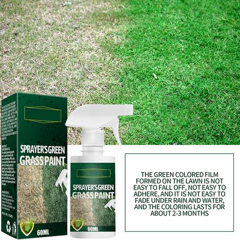Spray verdissant pour pelouse de 60 ml pour la maison et le jardin, contenant des phytonutriments (1/4)