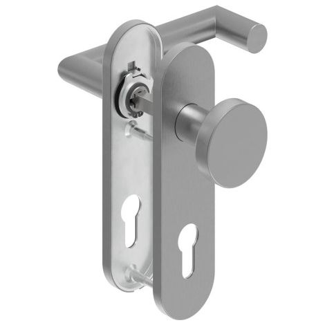 Poignée porte WE-Grt. ER 9 mm RS forme L avec re. FS. PZ Forme en L avec re. FS. PZ (1/5)
