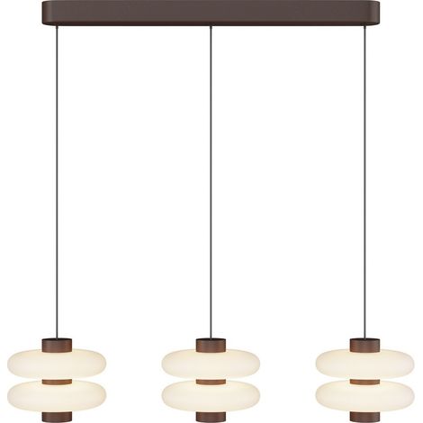 Maytoni Nuvem Suspension LED Nuvem marron 3000K à intensité variable