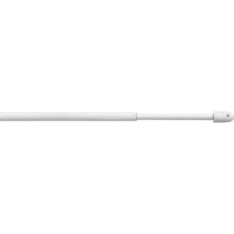STANGHETTA TONDA A VITE 'BERLINO' Ø 13 mm. - cm 100 120 - bianco - blister 1 pz