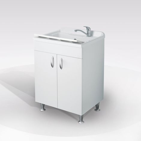 LAVATOIO MOD. ECO CM 60X60 BIANCO (1/5)