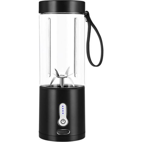 Extracteur De Jus - Capacité 500 Ml - Batterie Rechargeable 2000 Mah - Pour Jus Frais En Extérieur Ou À La Maison - 1 Pièce (1/5)