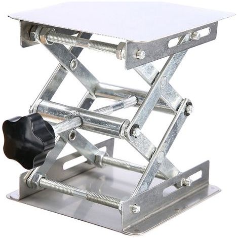 Stainl Steel Router Lounting Stand Lister pour le Routeur BE Table Table Routeur de Travail de Levage Platform Sandter Use Place Hand to He (SILVER). (1/5)