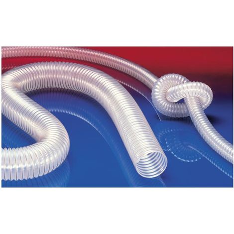 [NEUWERTIG] B-Ware Norres Polyurethanschlauch Rohr Absaugschlauch antistatisch 25mm 10m PROTAPE (1/2)