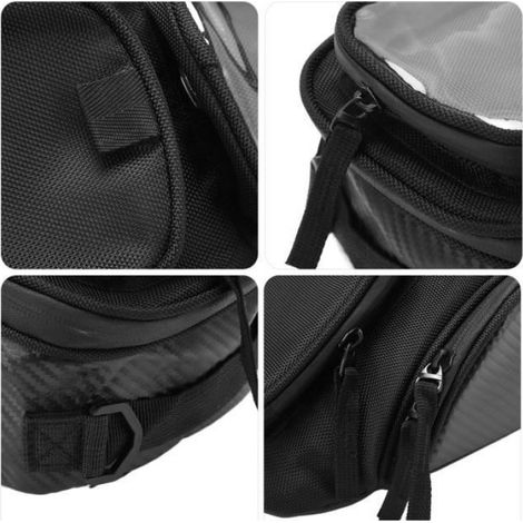 Sacoche de réservoir de moto - - Sac à dos décoratif - Tissu Oxford - Imperméable - Résistant à l'usure (1/4)
