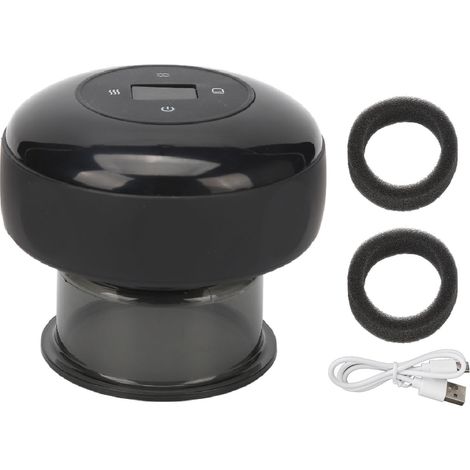 Appareil de Ventouse Électrique Rechargeable sans Fil, 12 Vitesses, Compresse Chaude à Haute Aspiration pour Massage (1/5)