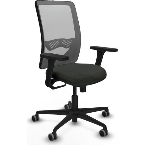 Bürostuhl piqueras y crespo Zulema schwarz verstellbare Armlehnen (1/2)
