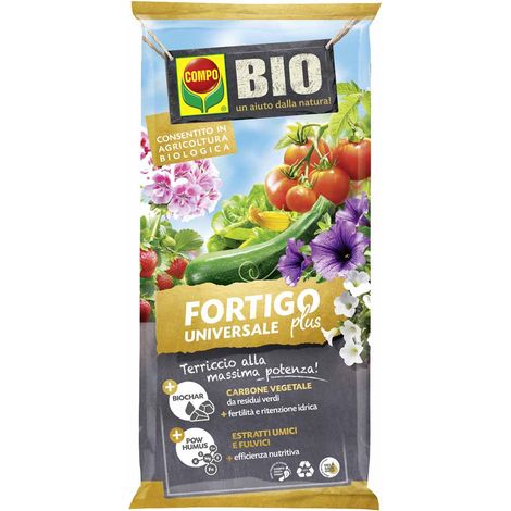 Compo Bio Fortigo Plus Terriccio - Confezione 20 Lt -