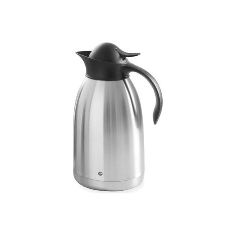 Jarra termo para café, doble pared, acero, 2L - Hendi 446706