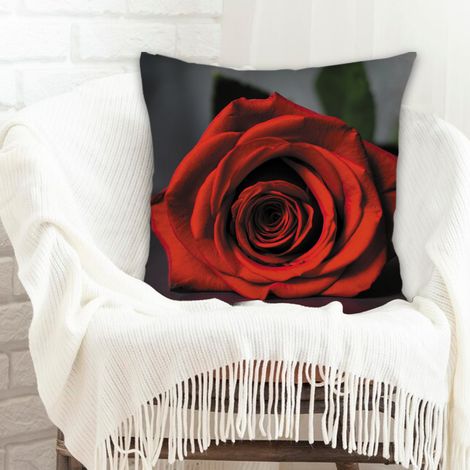 Housse de coussin décorative doux et respirant pour la Saint-Valentin, la Fête des Mères, anniversaire