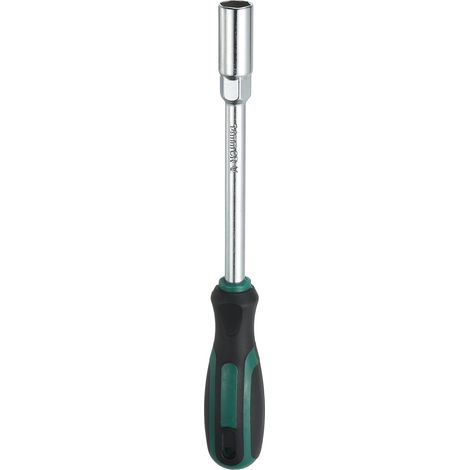 Clé À Douille Hexagonale Métrique 14mm CR-V Embout Non Magnétique Arbre Creux Tournevis À Six Pans Avec Manche Pour Réparation Automobile Embout De Tournevis, Vert/Noir (1/5)