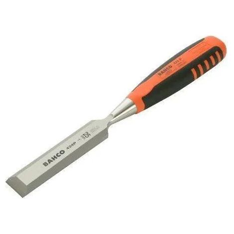 Bahco scalpello per legno lama in acciaio temprato 25 mm argento
