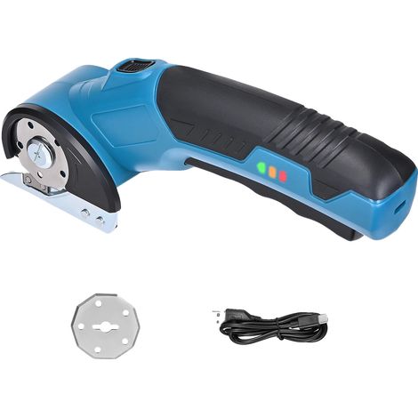 Cortadora eléctrica, diseño inalámbrico, alto rendimiento, azul. (1/2)
