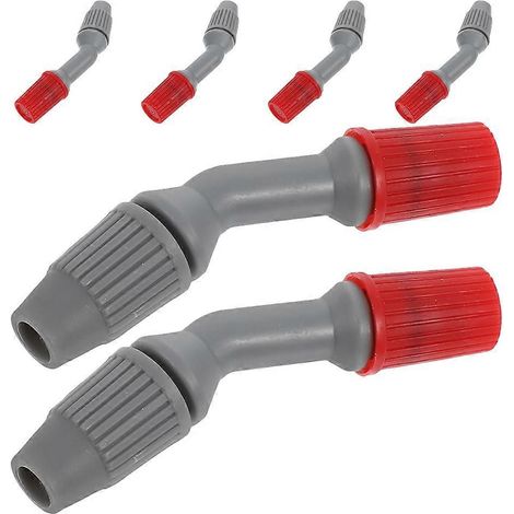 Sprayer Nozzle Tips Plastic Replacement Spray Heads for Garden Use 24Pcs