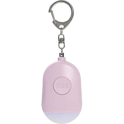 Alarma Personal Llavero - Alarma de Seguridad para Mujeres, con Luz LED, Adecuada para la Autodefensa para Mujeres y Personas Mayores (1/5)