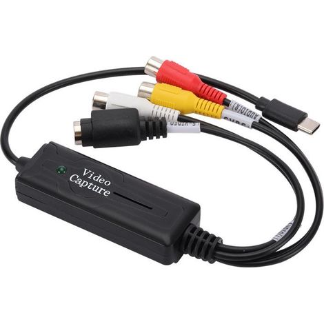 Convertisseur Video Audio Analogique Numérique USB-Logiciel inclus convertir depuis magnétoscope & caméscope (1/5)