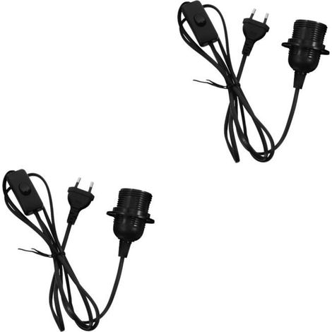 Cable Suspension Lanterne 2 Pièces D extension De Lumière Pour Variateur De Lumière E14 (1/5)