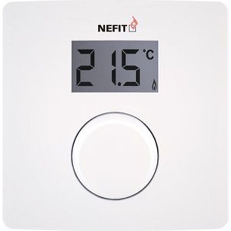 Nefit ModuLine thermostat d'ambiance avec design roundagon Moduline 1010H (1/2)