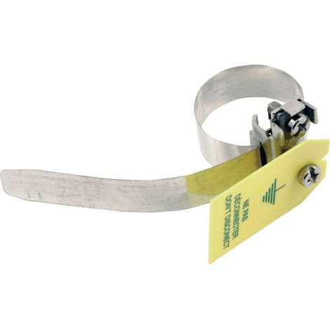 bizline 710458 | collier de mise à la terre 2.5-16 mm² 200 mm 17.5-48 mm (x 7)