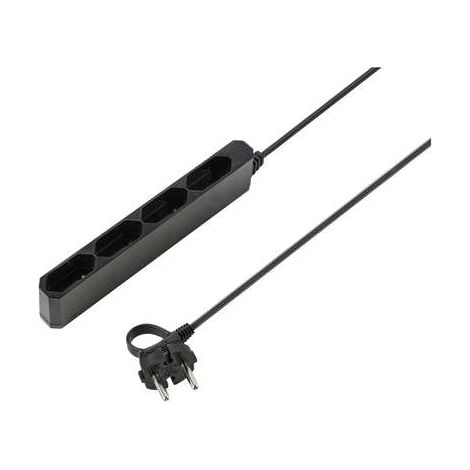 Multiprise Sygonix SY-5806880 x4 noir fiche Euro 1 pc(s) (1/6)