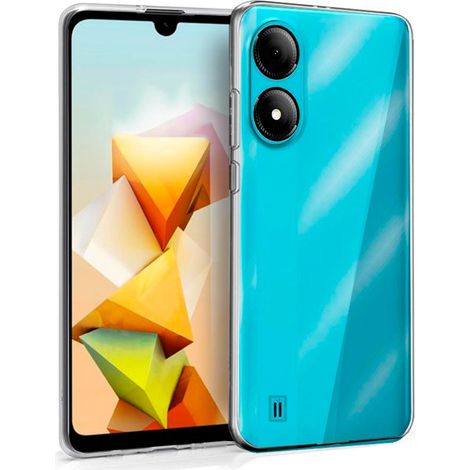 Funda COOL Silicona para ZTE Blade A33s (Transparente)