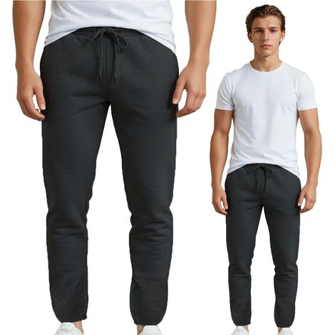 Herren-Jogginghose, bequem, für den Alltag, grau (1/5)