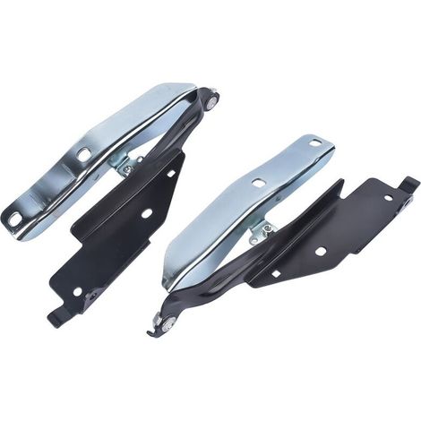 Coppia di cerniere per cofano per Q50, Q60, Q70, Q70L (modelli 2014-2018), codici articolo: 65401-JF00B, 65400-JF00B.