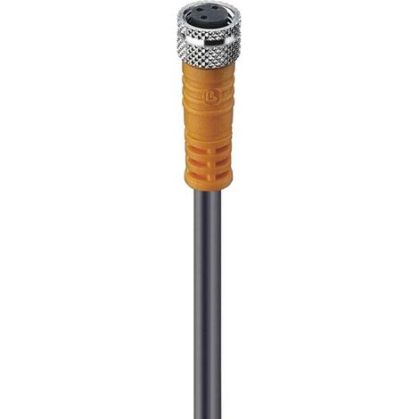 Lumberg Automation Kupplung RKMV 3-224 3-pol. M8 5m Kabel schwarz