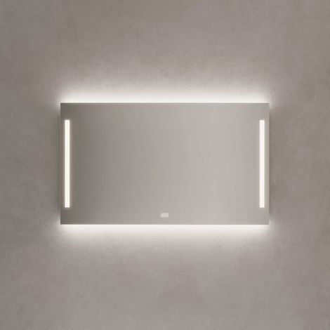 Kronenbach Sun Badspiegel 120 x 70 cm mit LED Seiten- und Hintergrundbeleuchtung (1/5)