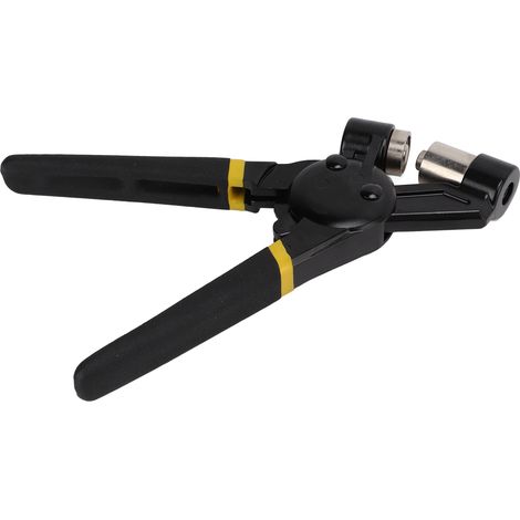 Pince à perforer avec poignée antidérapante, facile à transporter et à utiliser, machine à boucler de 10 mm pour vêtements, sacs et cartons (1/5)