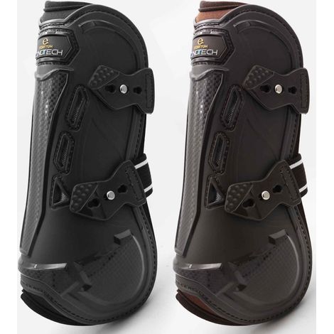 Cob, nero: Stinchiere per cavalli modello Wind Tech Fur con morbida imbottitura in neoprene (1/5)