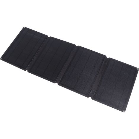 Tragbares Solarladegerät, IP67 wasserdicht, USB QC3.0-Schnittstelle, 40 W, faltbar, ideal für Camping (1/5)