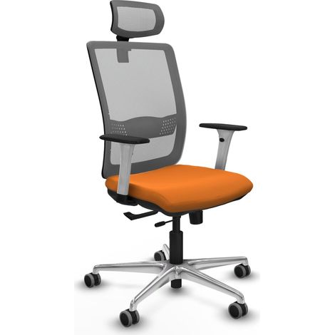 Chaise de bureau piqueras y crespo Haches blanc support lombaire (1/2)