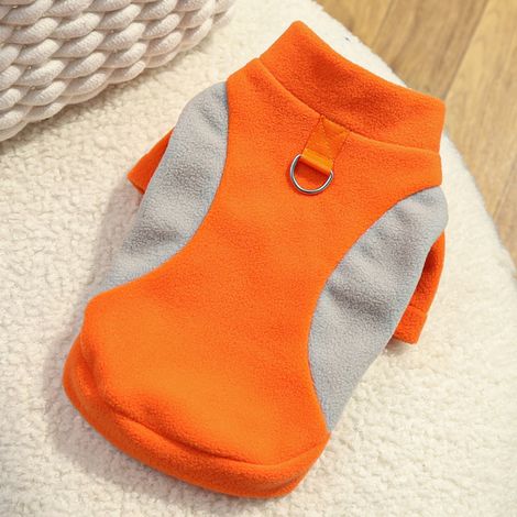 Pull Pour Chien - Polaire Chaude Et Coupe-Vent - Matière Coton Doux - Pour Chiens De Taille Petite À Moyenne - XS À XXL
