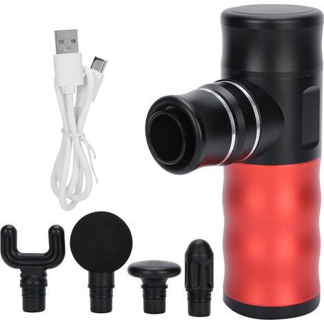 Mini Masseur électrique portatif 4 vitesses pour relaxation musculaire, appareil vibrant à main (1/5)