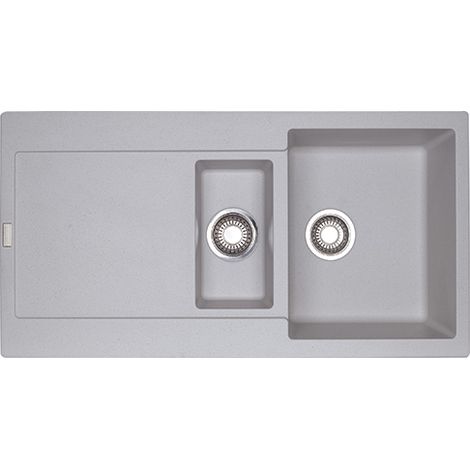Franke Maris MRG 651. Tipo di lavello: Lavello ad incasso, Forma del lavandino: Rettangolare, Materiale del lavandino: Alluminio. Larghezza: 970 mm, Profondità: 500... - MRG651ALLUMINIO - 114.0150.193 (1/2)