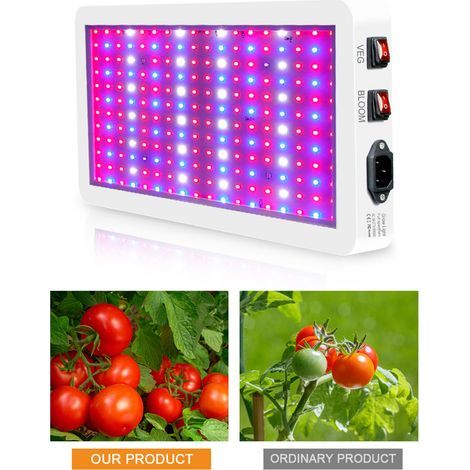 Lampada orticola a LED a spettro completo da 2000 W per la coltivazione di piante, ortaggi e fiori in idroponica indoor (1/5)