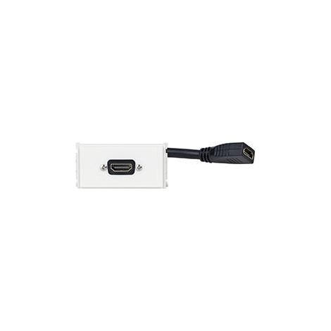 Vivolink - Outlet panel hdmi v.1.4, 221273 (für schneider/thorsman cyb, tek, optiline system oder aufputz wandmontage.)