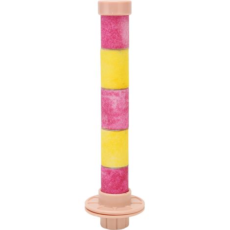 GARRYFIZH Bâtonnet de sable de quartz lavable pour oiseaux, perchoir à sable en forme de griffe et de bec, pour perroquets et calopsittes (1/5)