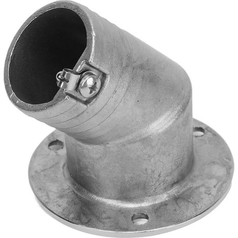 Bouchon d'entrée d'eau incliné pour pont de bateau, en acier inoxydable 316, convenant aux yachts, bateaux de pêche, vedettes et camping-cars. 1,5 pouce. (1/5)