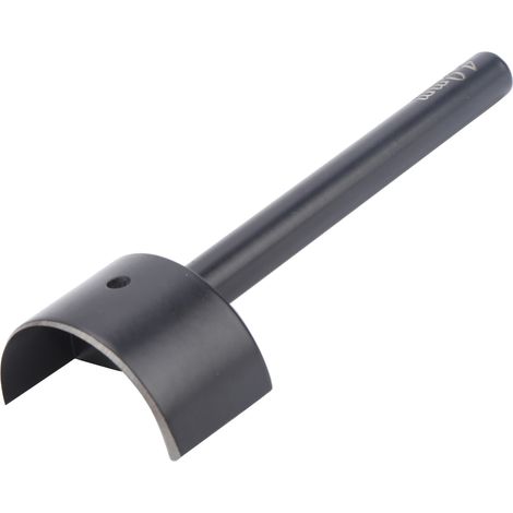 Halbrunder Lederlocher, DIY-Lederbearbeitungswerkzeug, Riemen- und Gürtelschneider, 40 mm Durchmesser