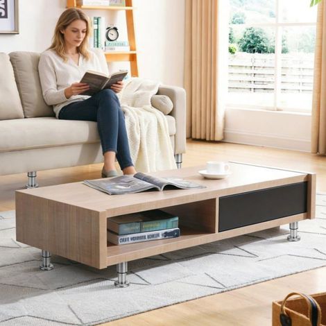 Lot de 4 pieds télescopiques en inox avec coussinets, réglables de 12 à 18 cm, pour buffet, meuble TV et canapé-lit (1/5)